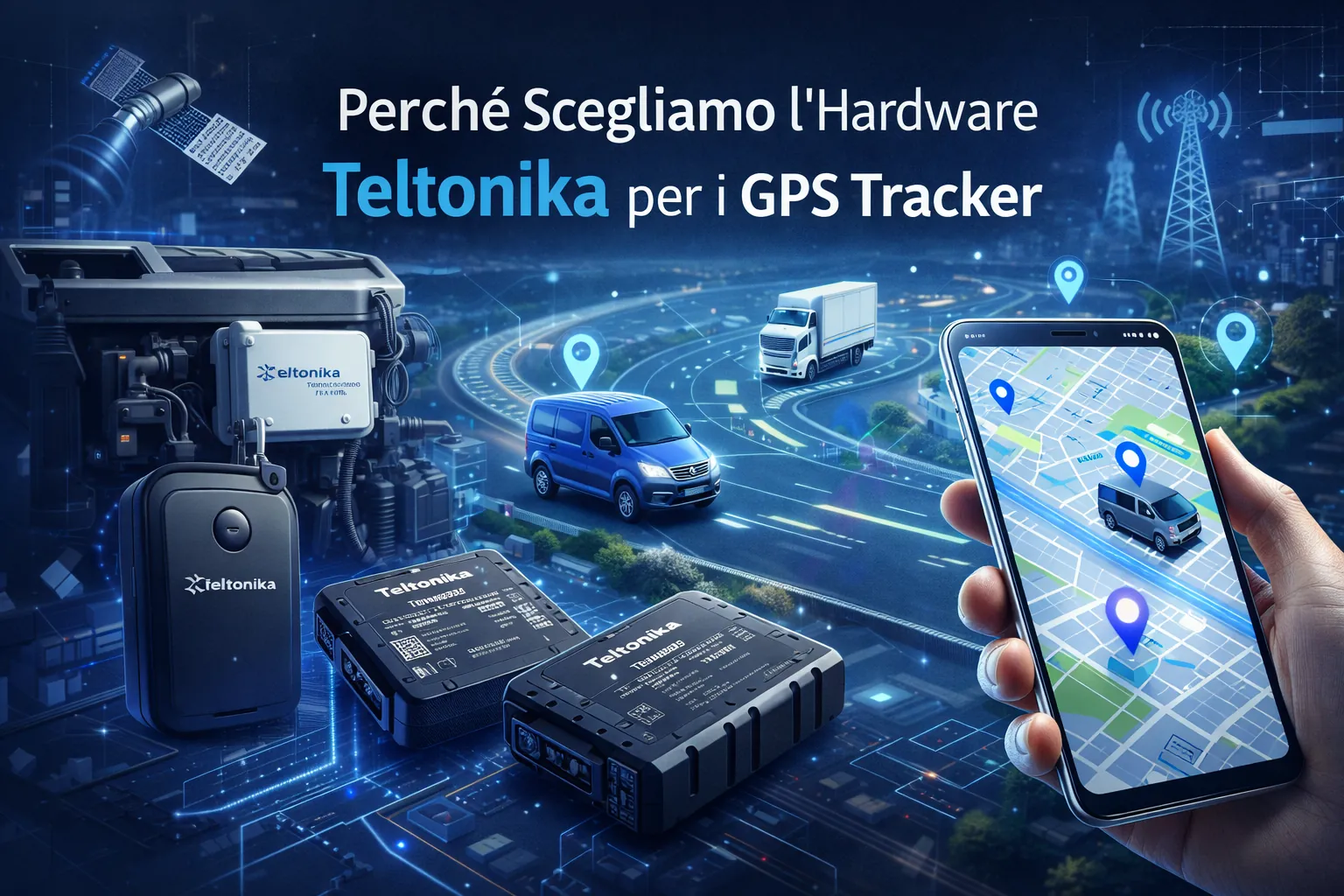 Perché Scegliamo l'Hardware Teltonika per i GPS Tracker