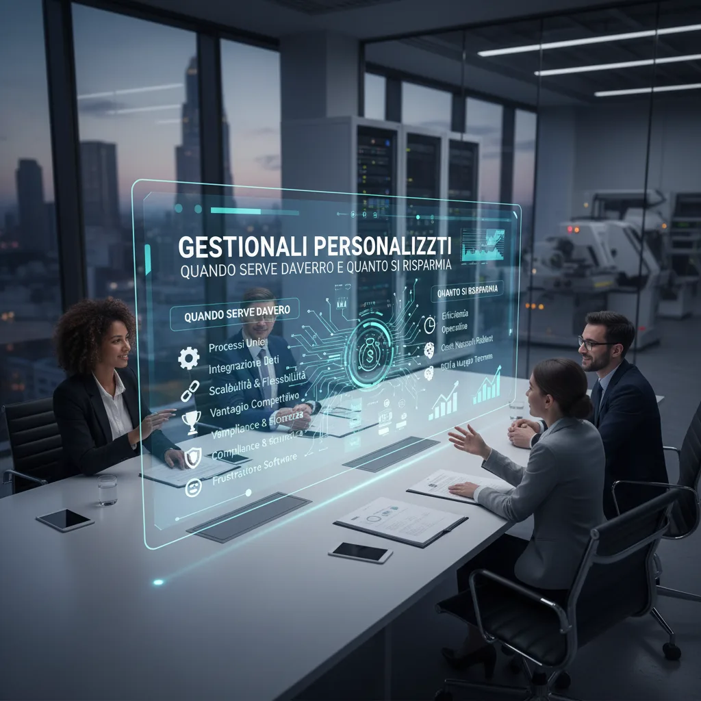 Gestionale personalizzato aziendale - software su misura per PMI