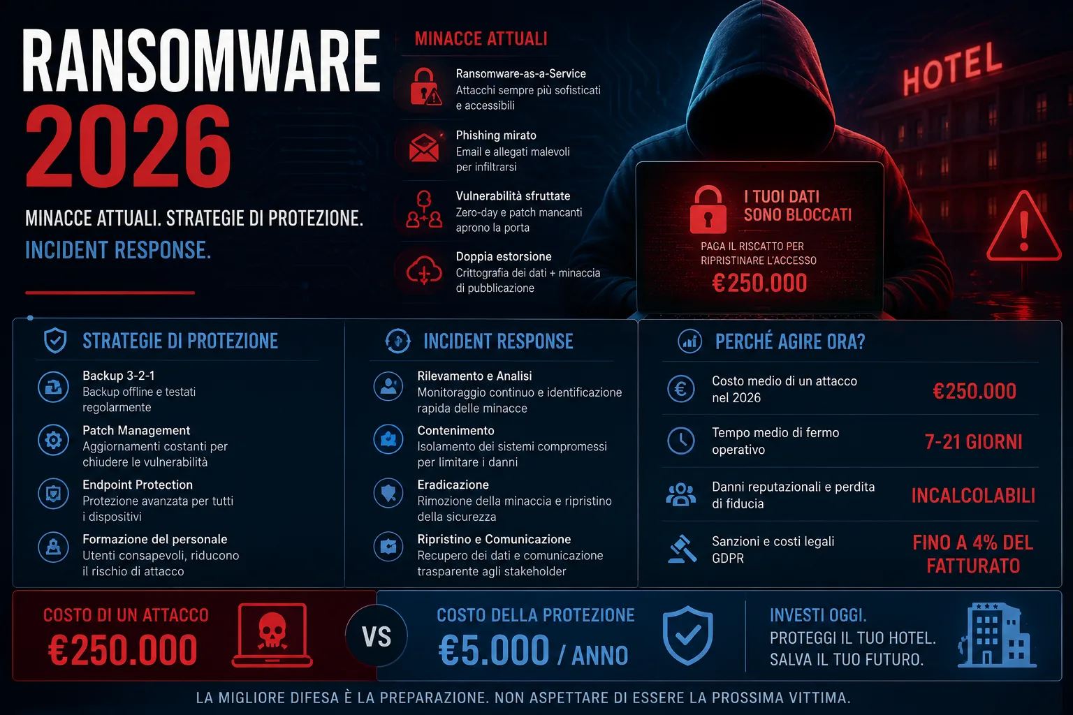 Ransomware e Attacchi Informatici: Come Proteggersi nel 2026
